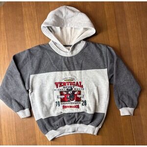 Vintage Mickey Mouse Hoodie Vertical Sport Snowboards Disney Store Kids L(12-14)